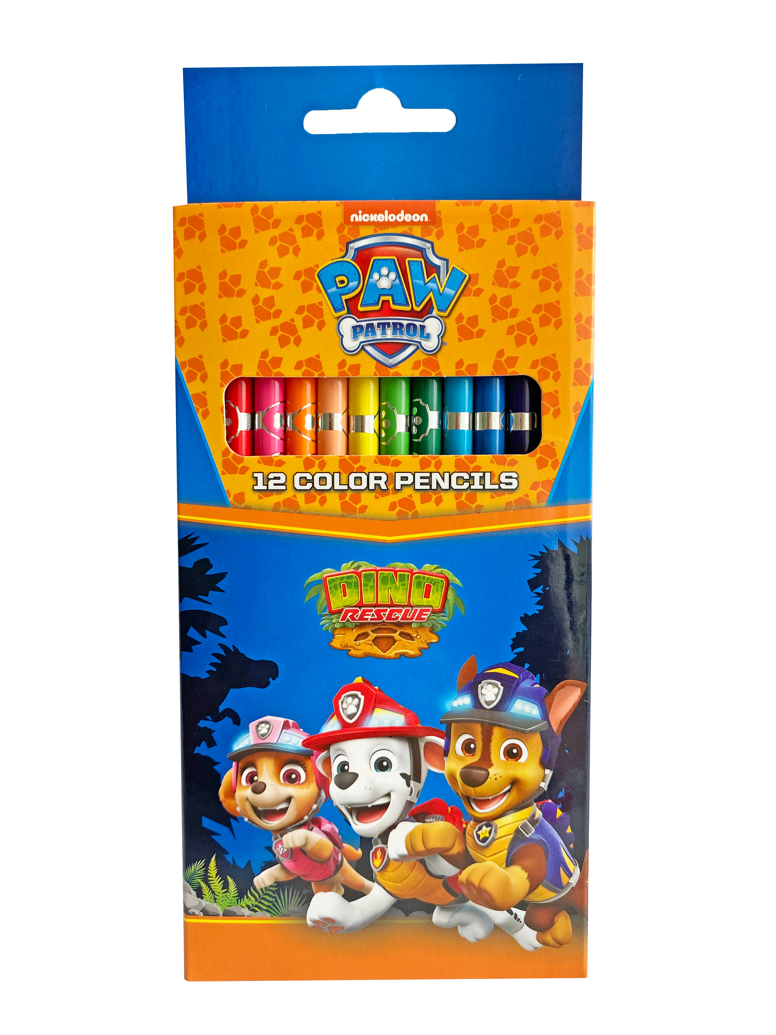 PAW PATROL COLOUR PENCIL 12 COLOURS