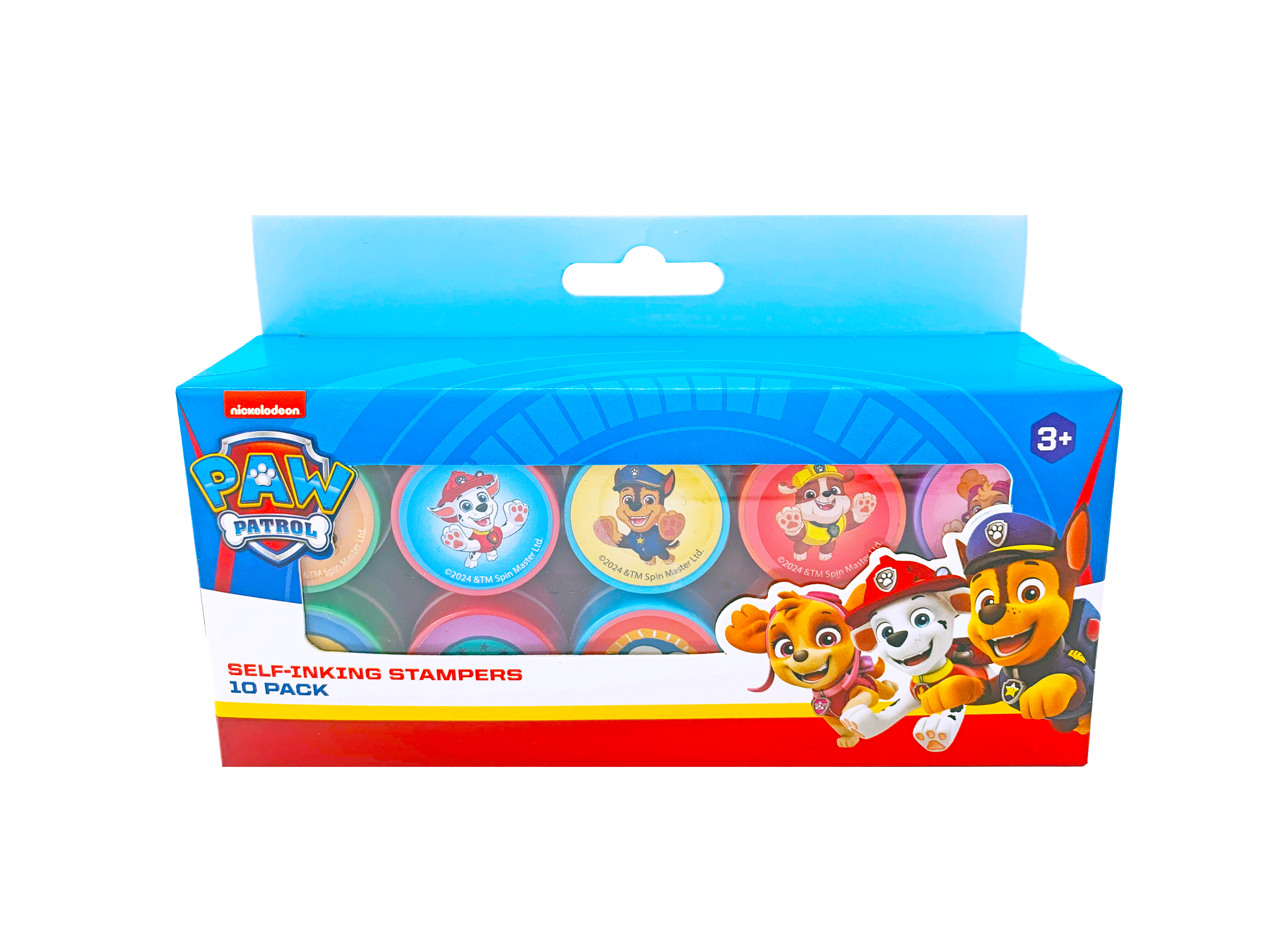 PAW PATROL SELF-INKING STAMPER 10-IN-1 SET