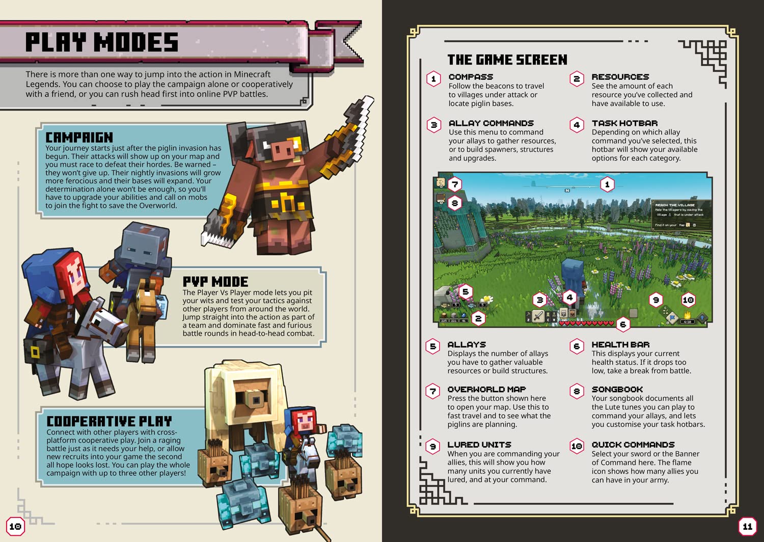 Guide to Minecraft Legends (Hardcover)