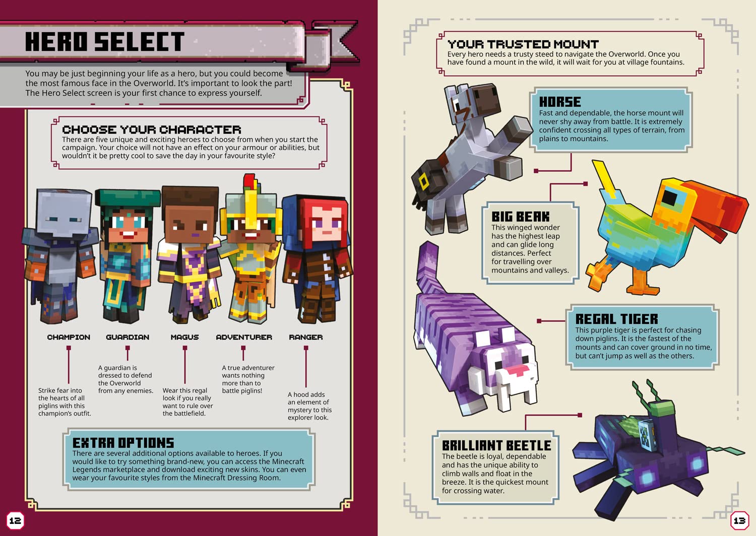 Guide to Minecraft Legends (Hardcover)