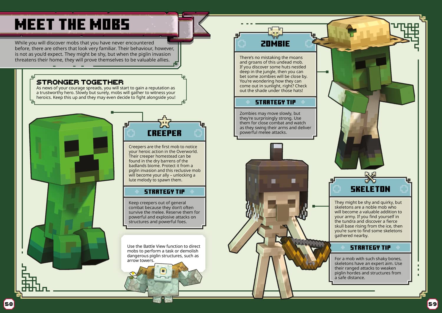 Guide to Minecraft Legends (Hardcover)