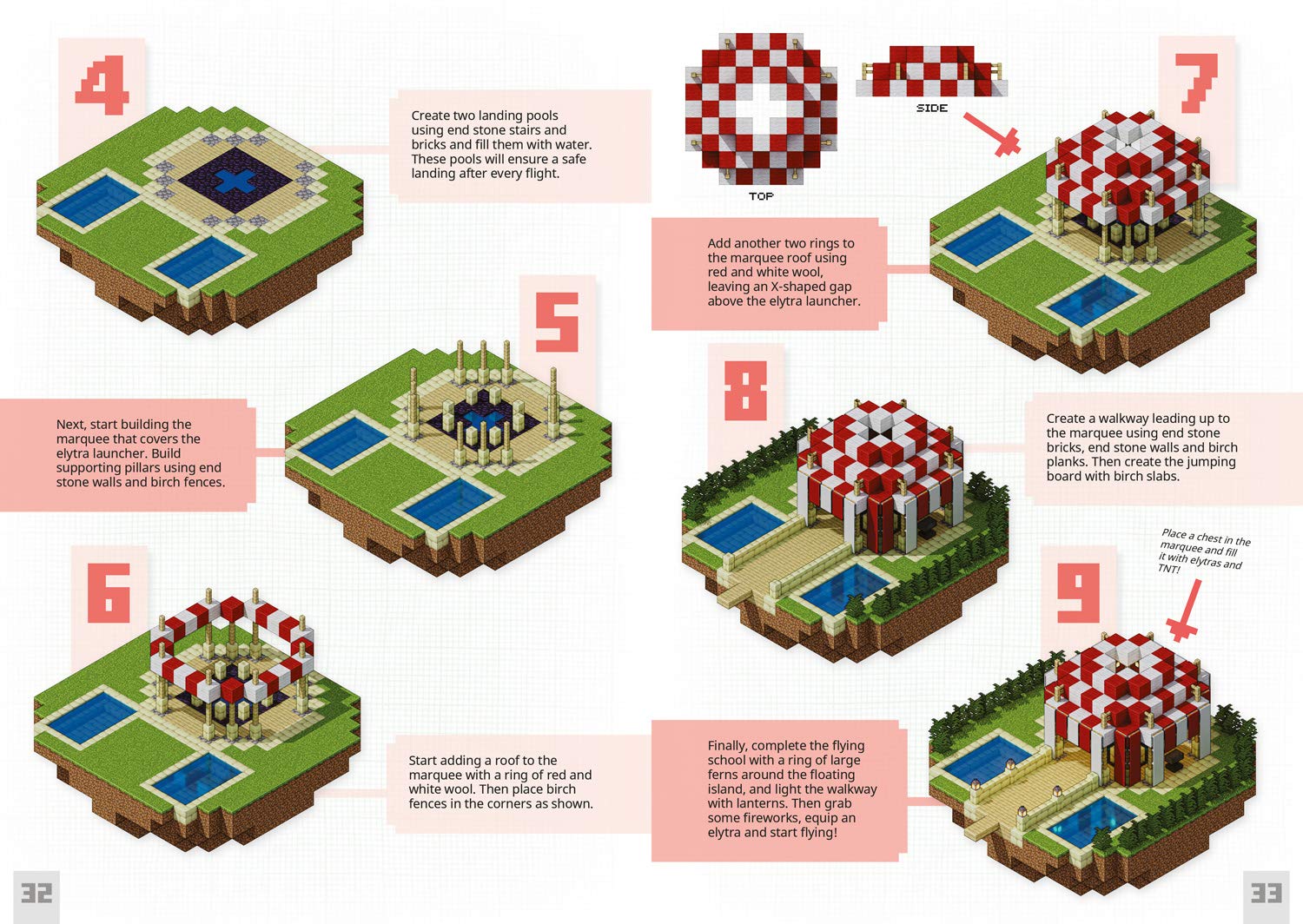 Minecraft Bite-Size Builds (Hardcover)