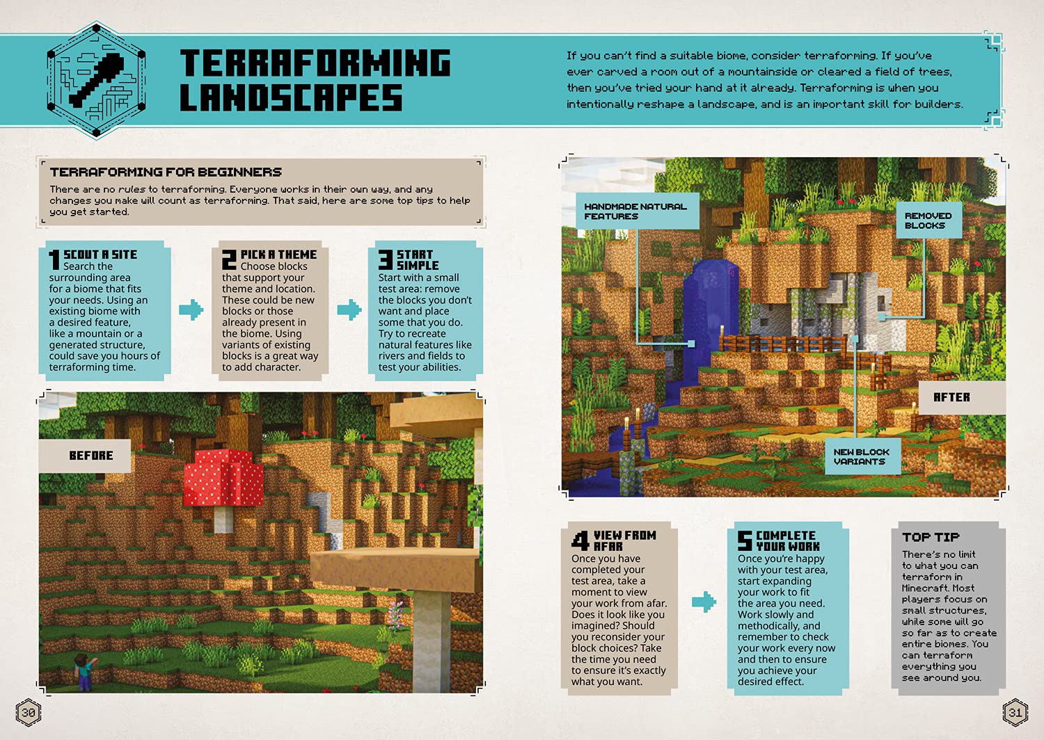 All New Official Minecraft Creative Handbook (Hardcover)