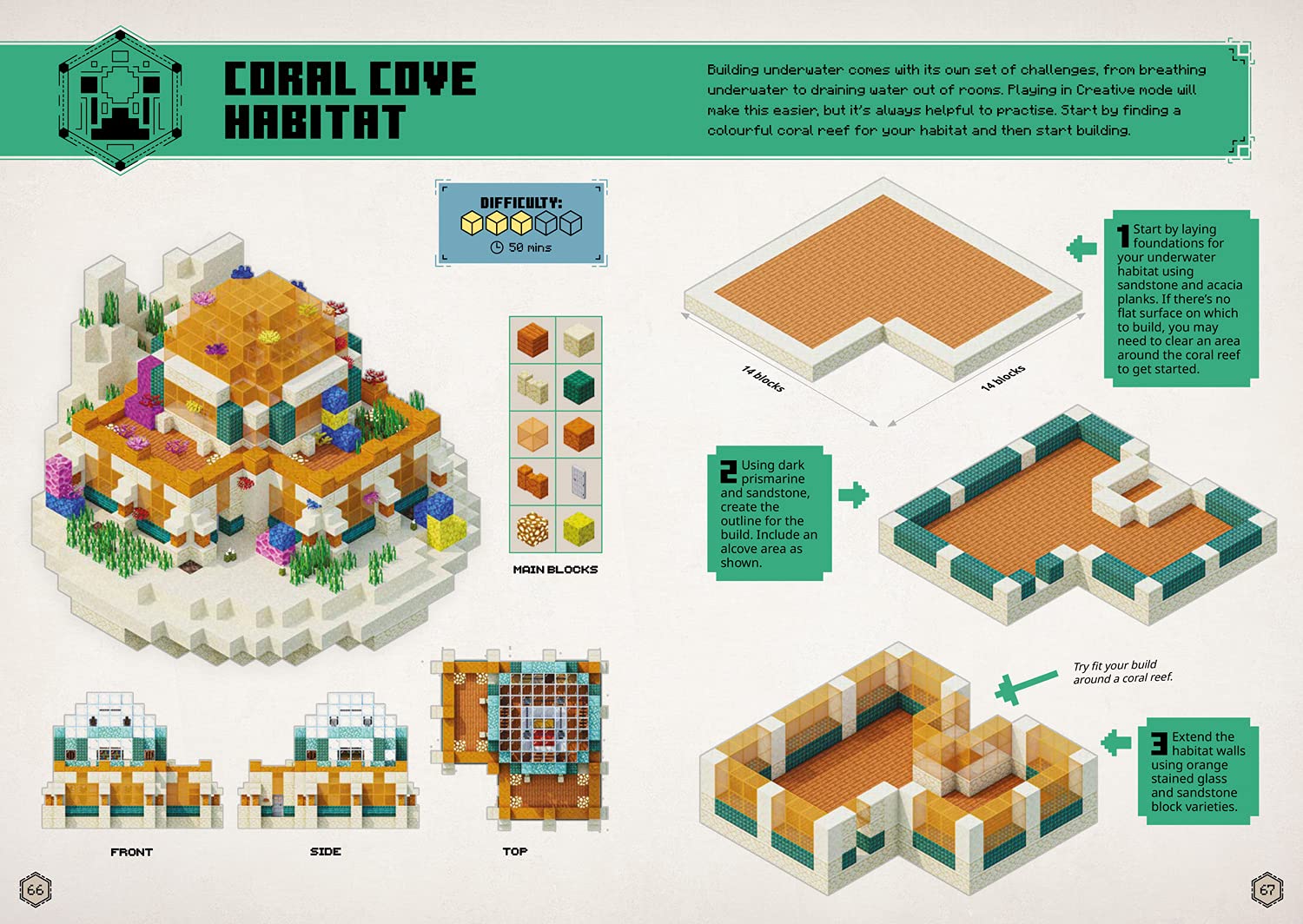 All New Official Minecraft Creative Handbook (Hardcover)