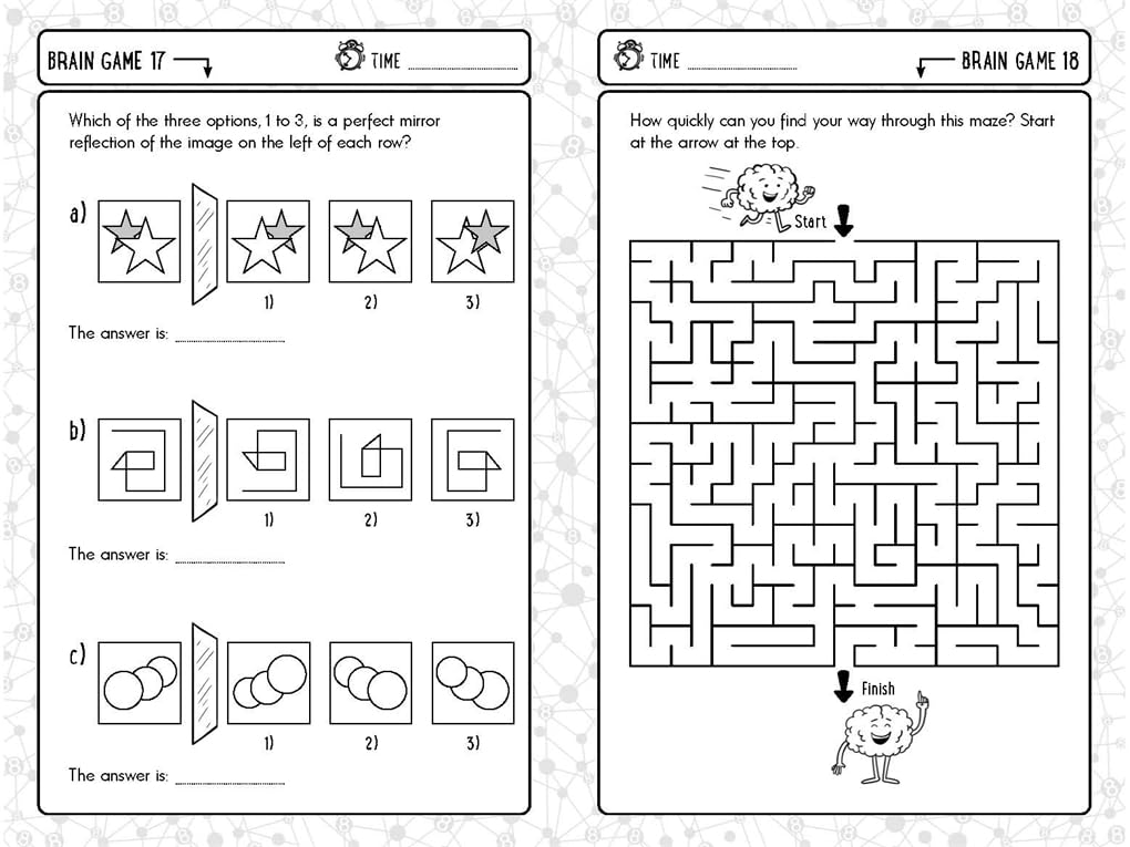 Brain Games for Clever Kids® 8 Year Olds