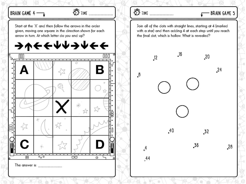 Brain Games for Clever Kids® 8 Year Olds
