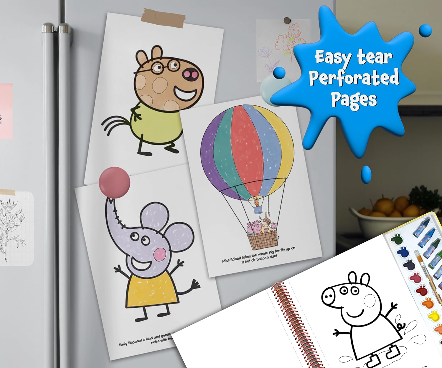 Peppa Pig Deluxe Poster Paint & Color
