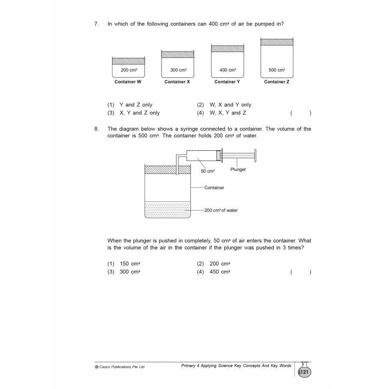 Science Applying Key Concepts & Key Words Primary 4 - 2nd Edition