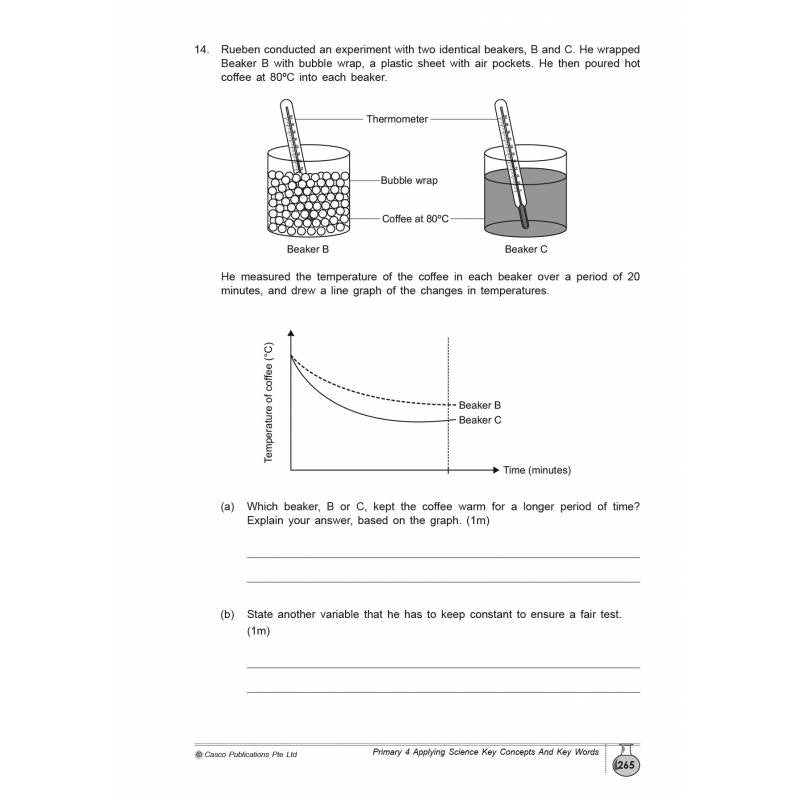 Science Applying Key Concepts & Key Words Primary 4 - 2nd Edition