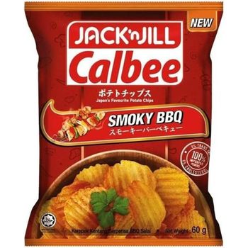 JNJ Calbee Potato Chips Bbq 60G