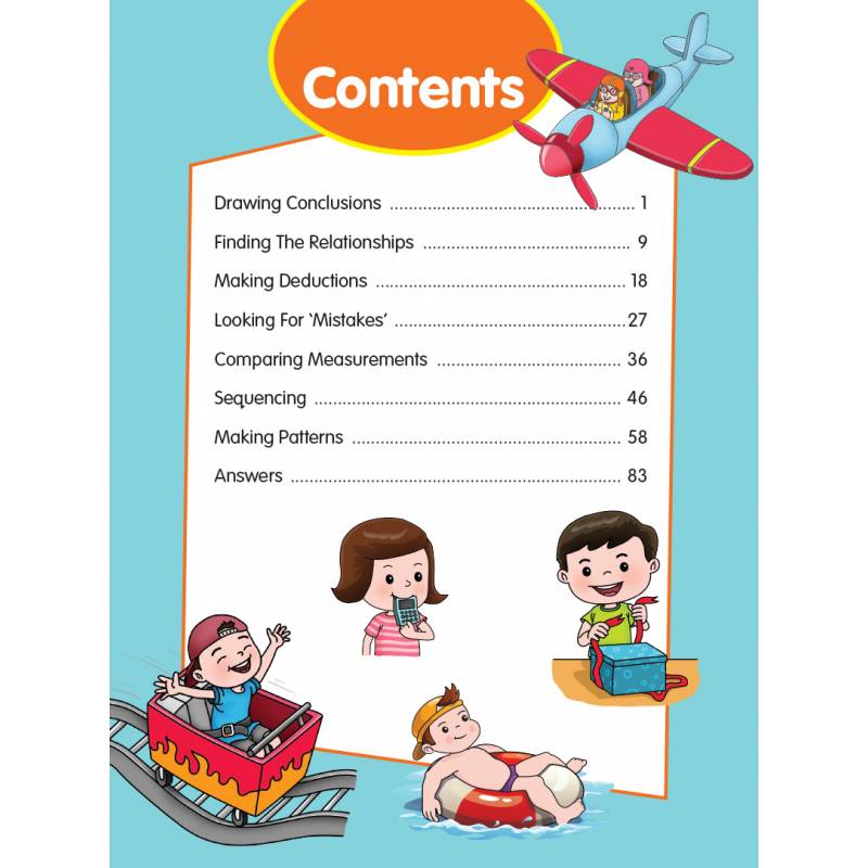Preschool Develop Your Thinking Skills Book 4: Logic Thinking