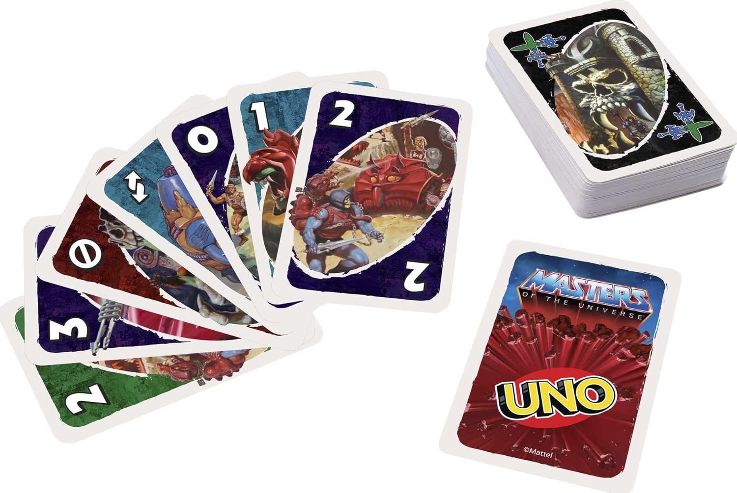 MATTEL UNO LICENSED MASTERS OF THE UNIVERSE CARD GAME