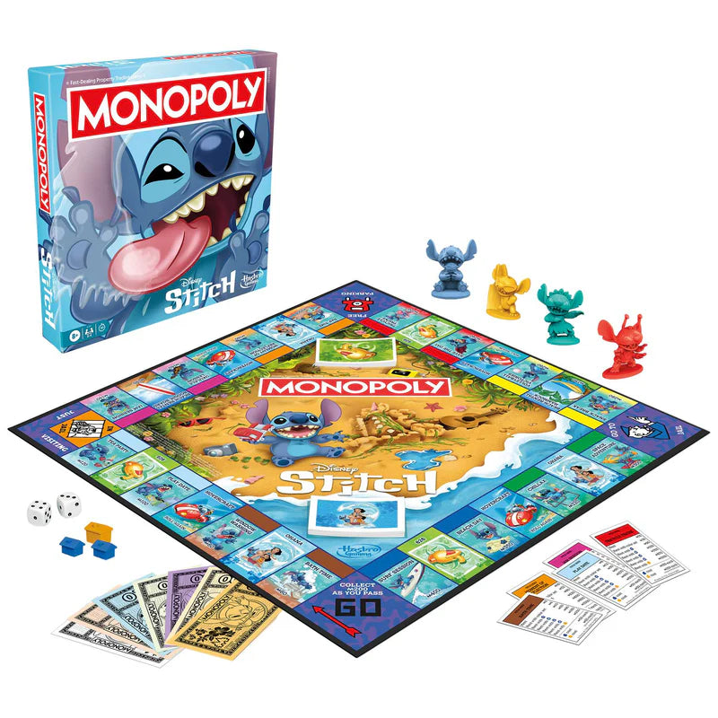 HASBRO MONOPOLY DISNEY STITCH EDITION