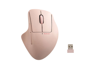 Elecom SHELLPHA 7 Buttons Silent Wireless Mouse Pink
