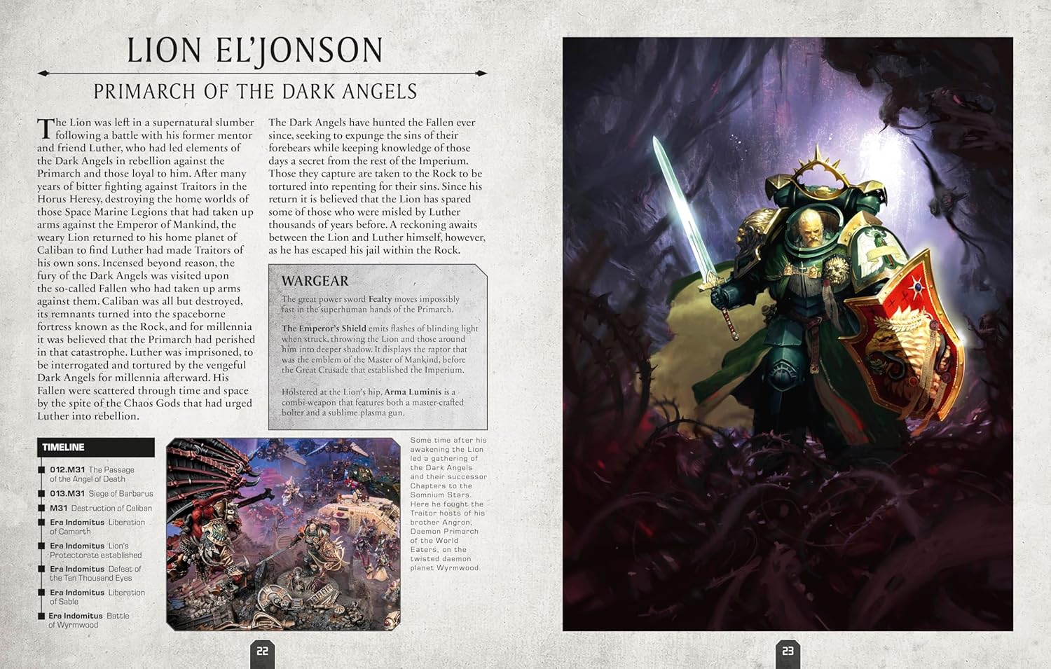 Warhammer 40,000 Character Encyclopedia: The Instant Sunday Times Bestseller! Includes Lieutenant Titus Miniature (Hardcover)