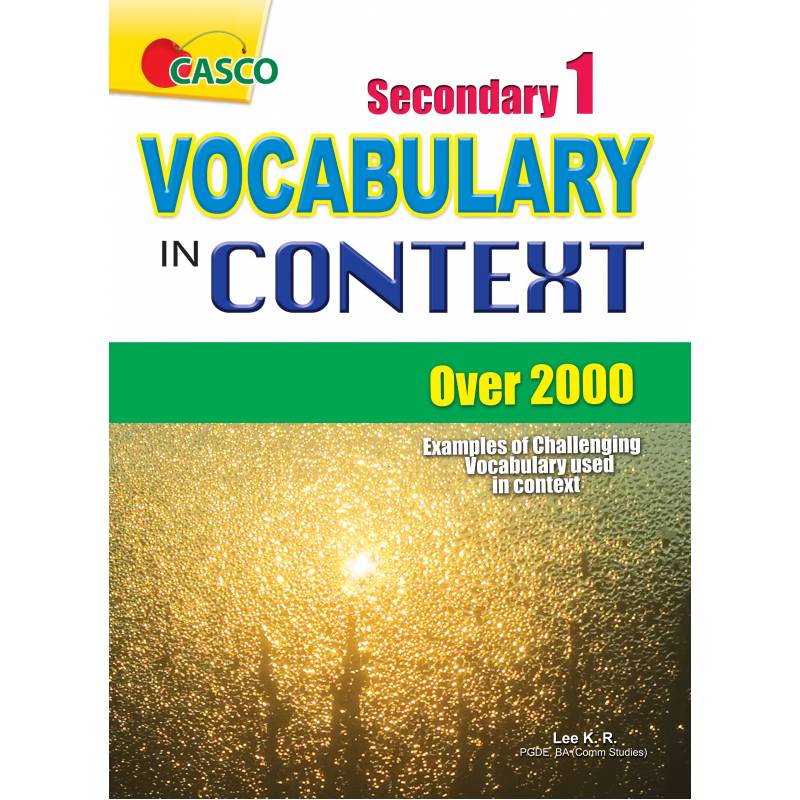 Secondary 1 Vocabulary in Context