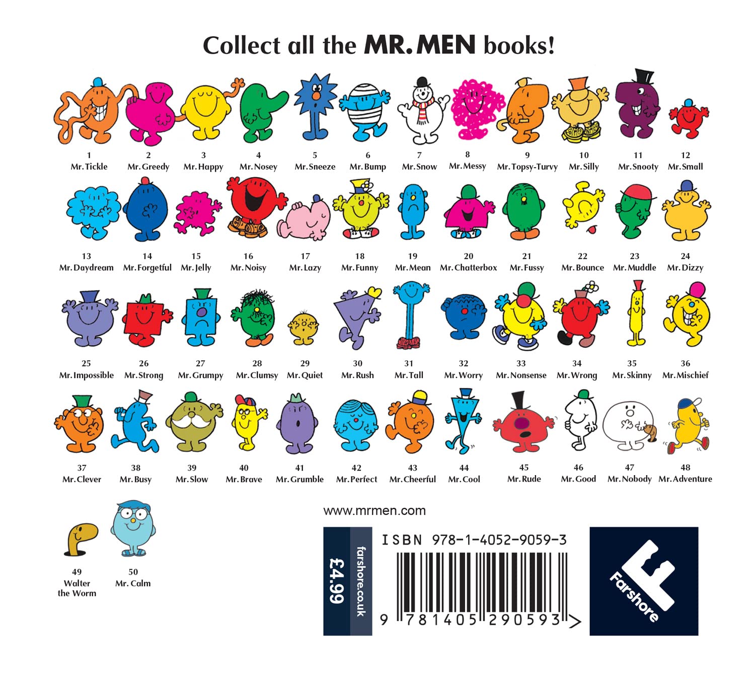 Mr. Skinny (Mr. Men) – Paperback
