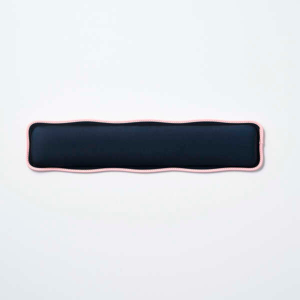 Elecom-MOH-UKM01NV Wave Wrist Rest Navy