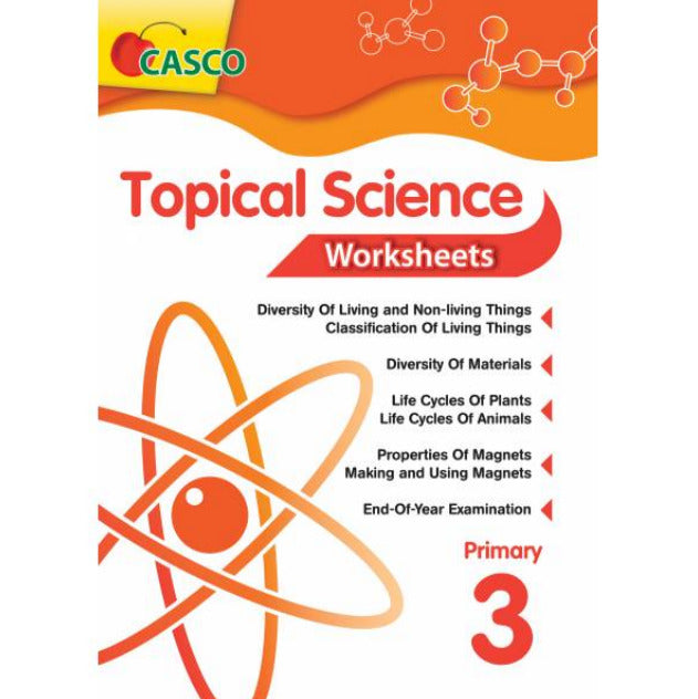 Science Topical Worksheets Primary 3