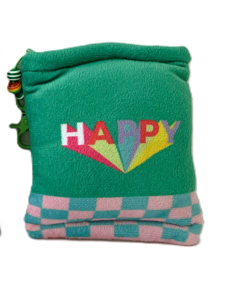  Plush Zip Bag With 2 Dolls Chill H062