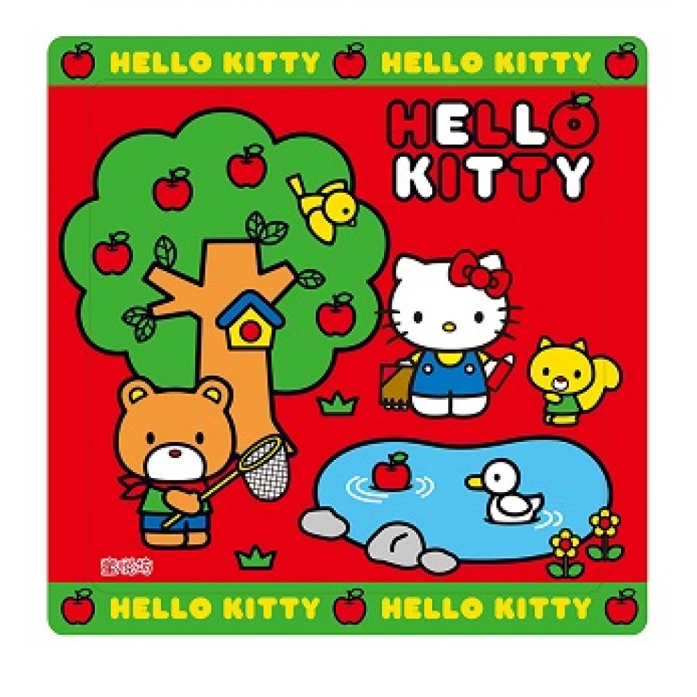 Hello Kitty16片拼图:郊游去