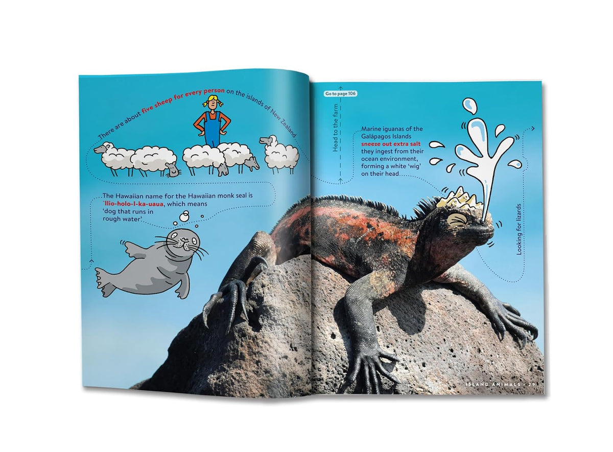 Animal FACTopia!: Follow the Trail of 400 Beastly Facts (Ages 8-12) Paperback