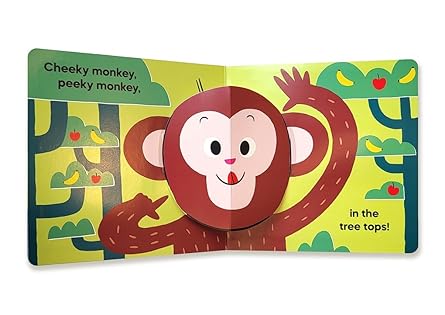 Mini Pops: Growly Tiger (With 6 Chunky Pop-Ups) – Board Book