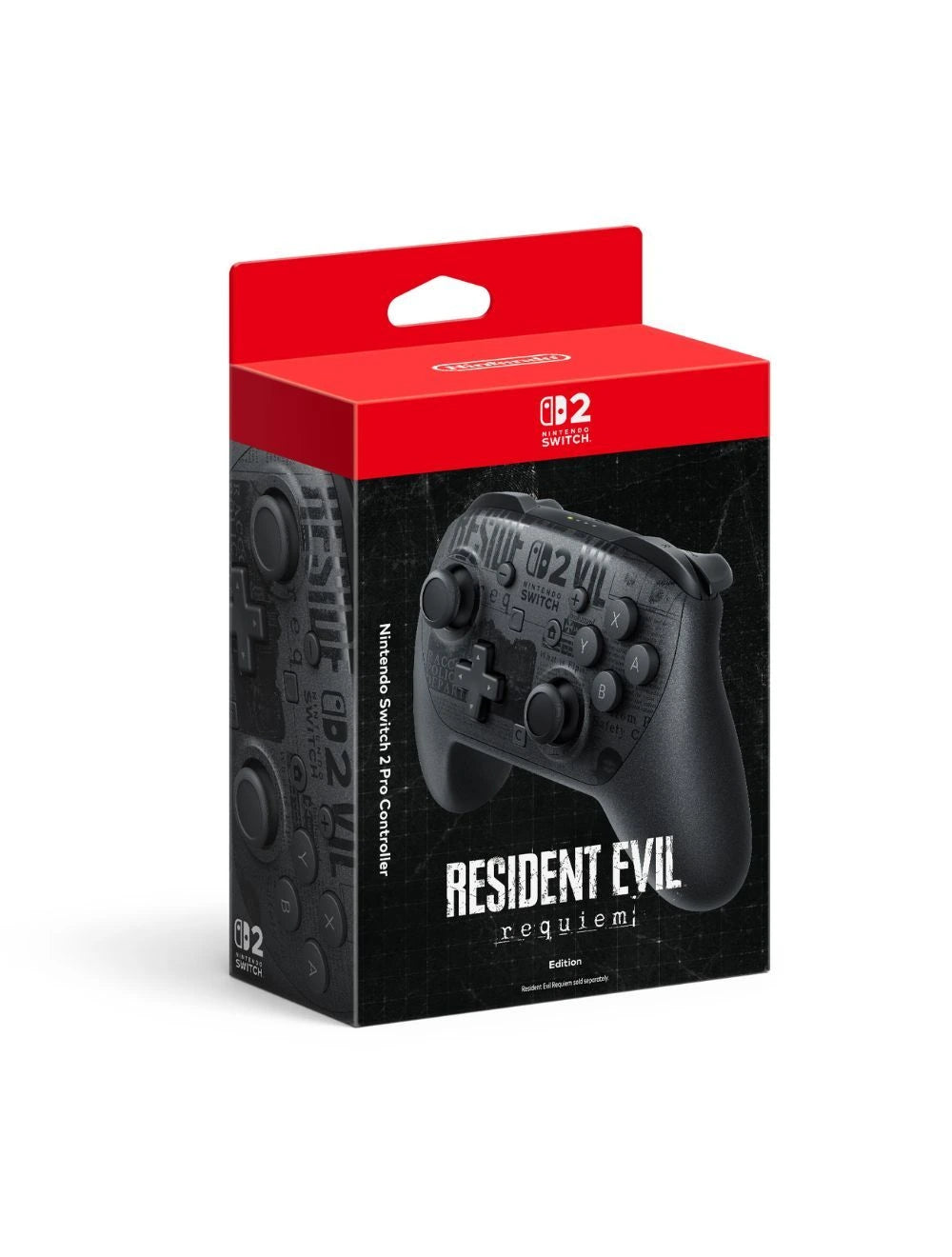Nintendo Switch 2 Pro Controller Resident Evil Requiem Edition
