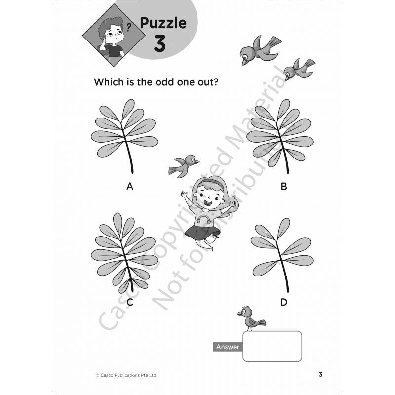 Primary 1-3 IQ Math Challenge