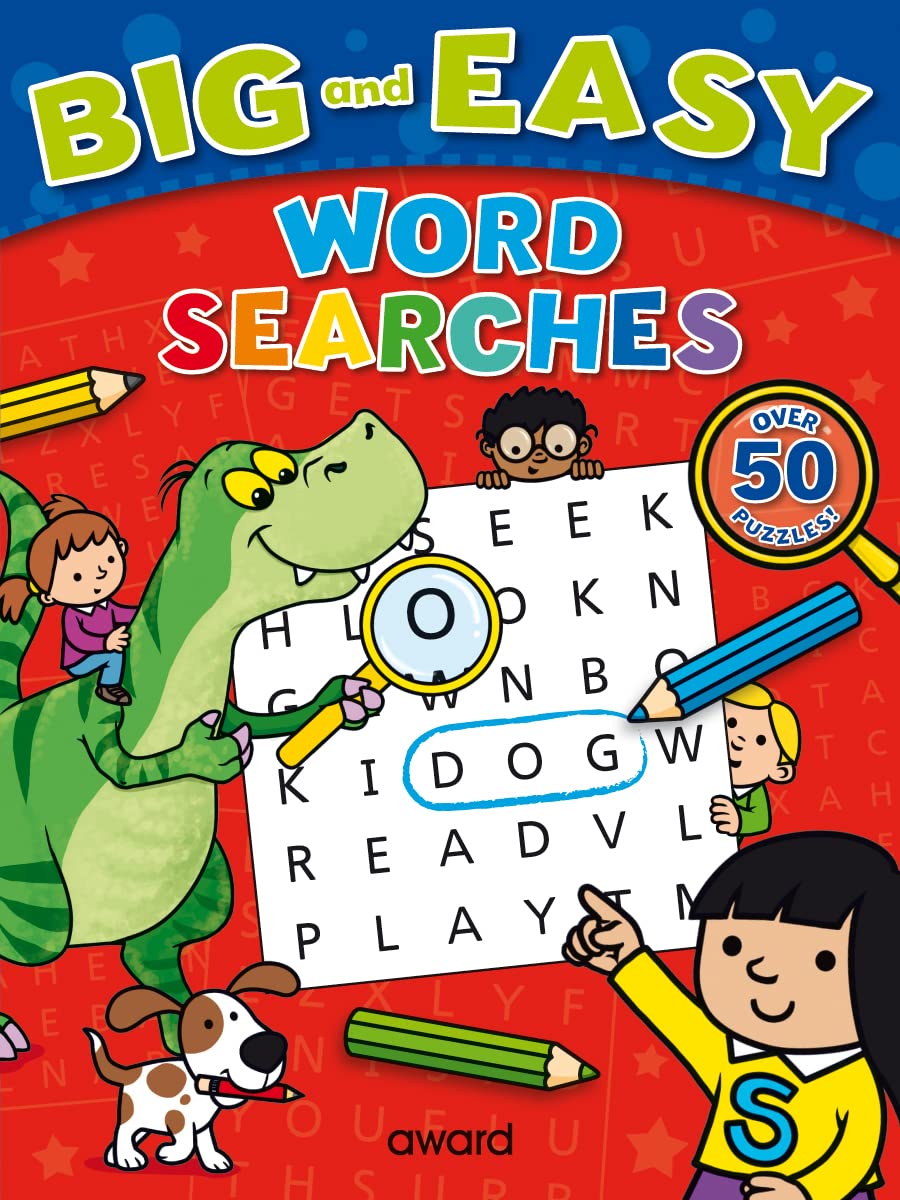 Big and Easy Word Searches: Dinosaur (Paperback)