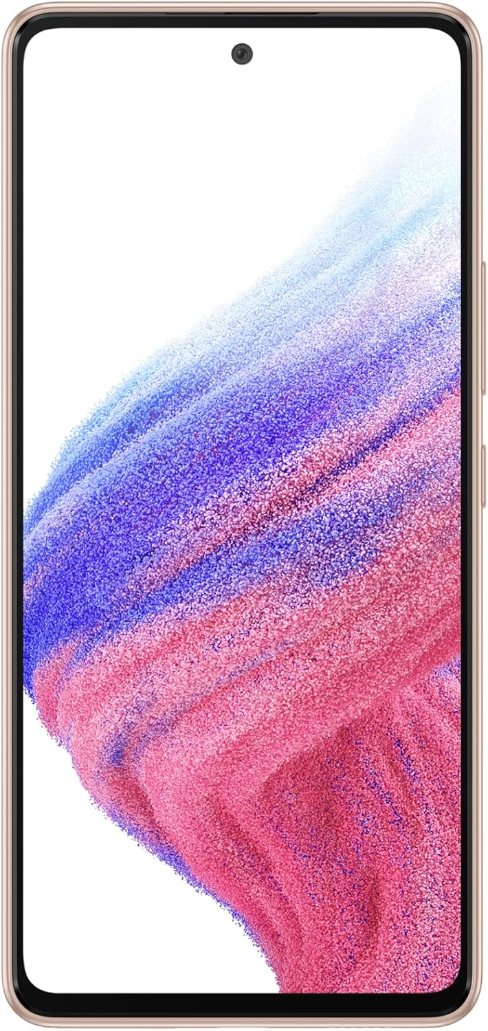 Samsung A53 5G Smartphone SM-A536EZOHXSP, 8GB RAM, 256GB, Peach