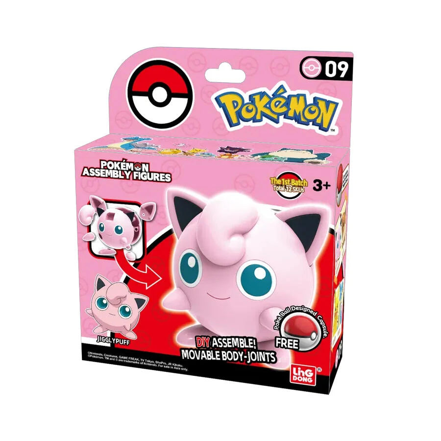 POKEMON ASSEMBLY FIGURES JIGGLYPUFF