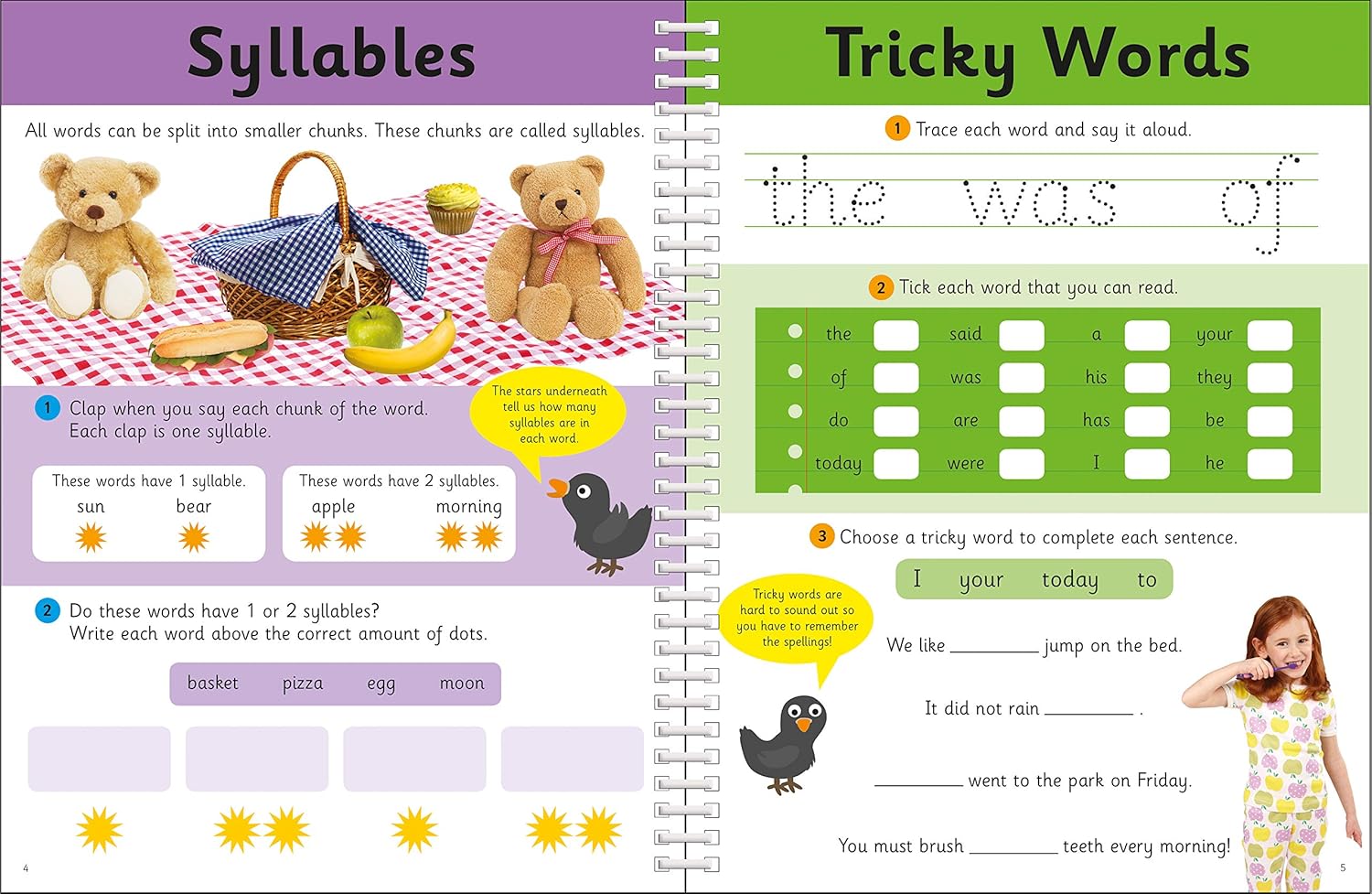 Reading And Rhyme (Wipe Clean Workbooks) – Spiral-Bound