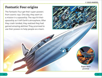 Marvel Fantastic Four Cosmic Adventures (DK Super Readers Level 3) – Paperback