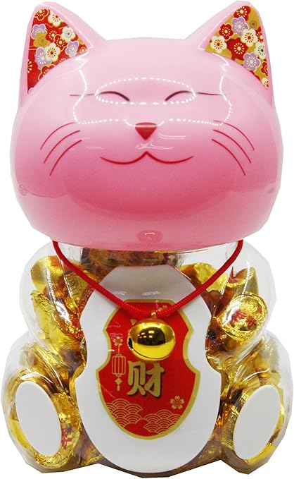 Cindy Fortune Cat Choco Ingot 218gx12pc
