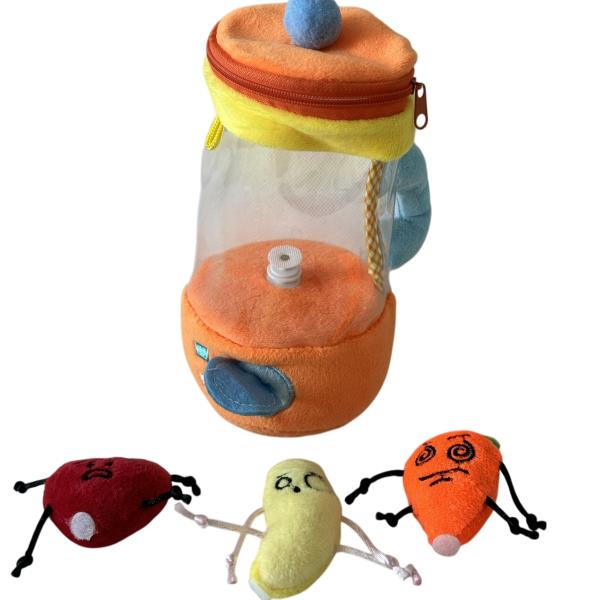 Juicing Plush Toy With 3 Extra Toys