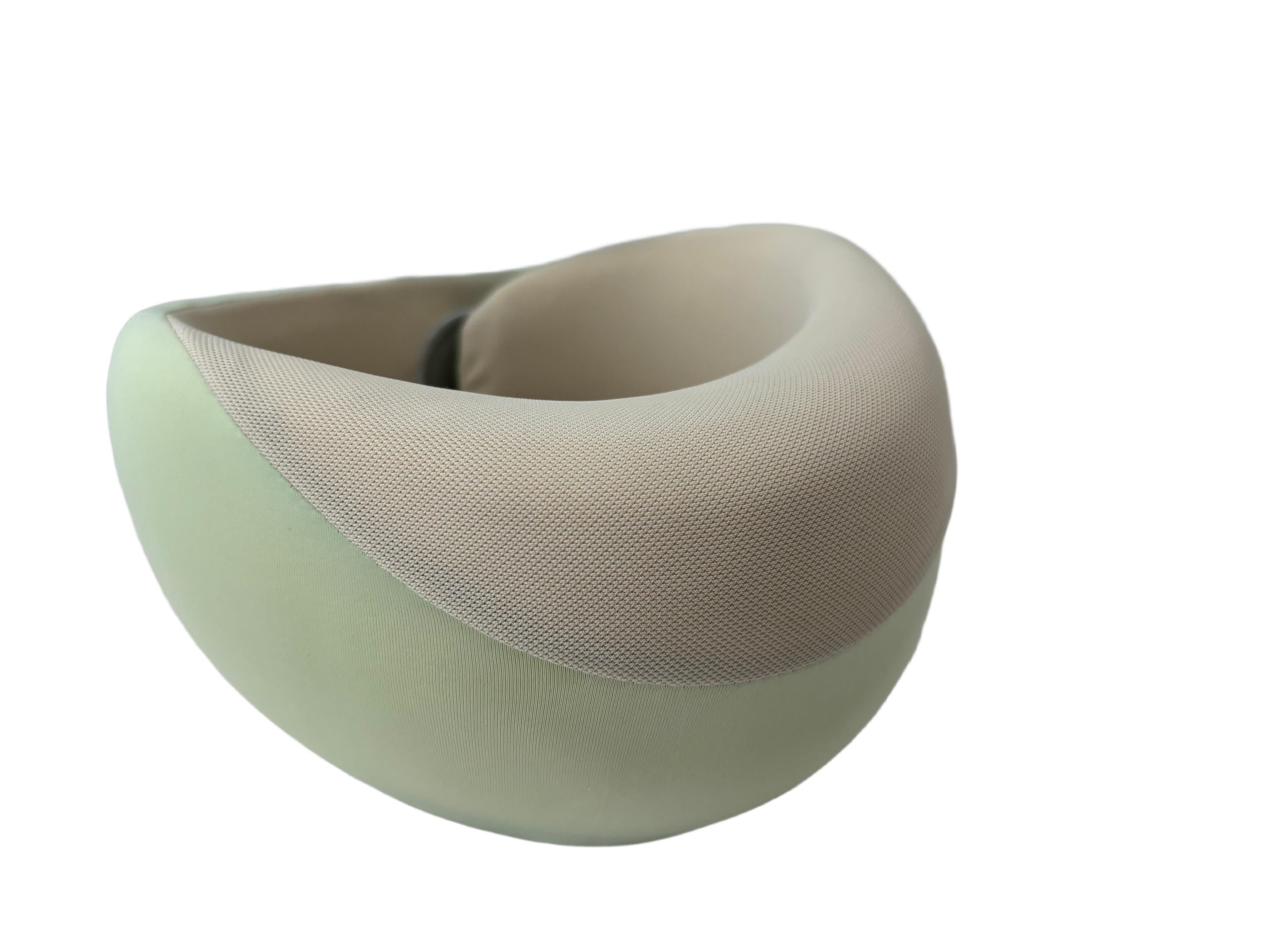 Double Support Neck Cushion - Green