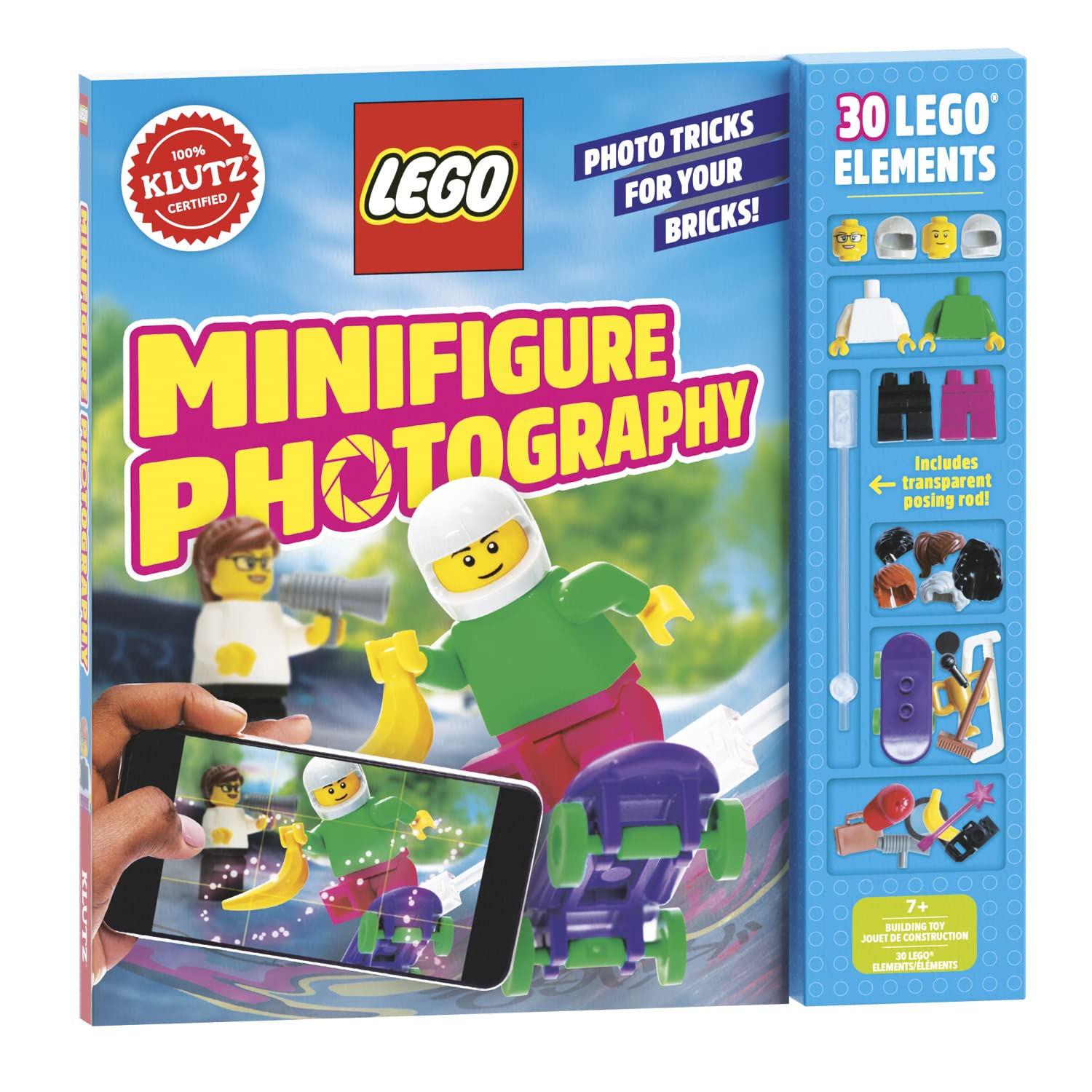 Klutz Lego Minifigure Photography Activity Kit, Small