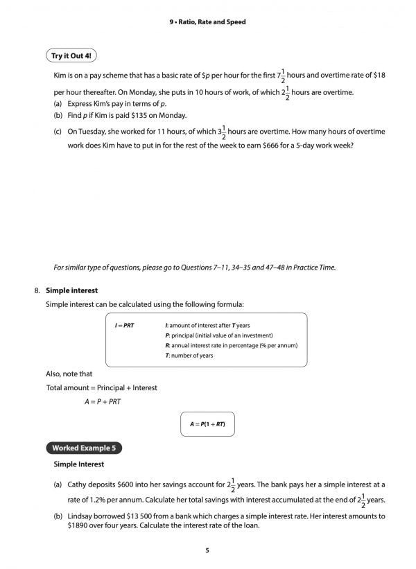 Key Guide Secondary Mathematics Revision Notes & Practice Book 1B (Second Edition)