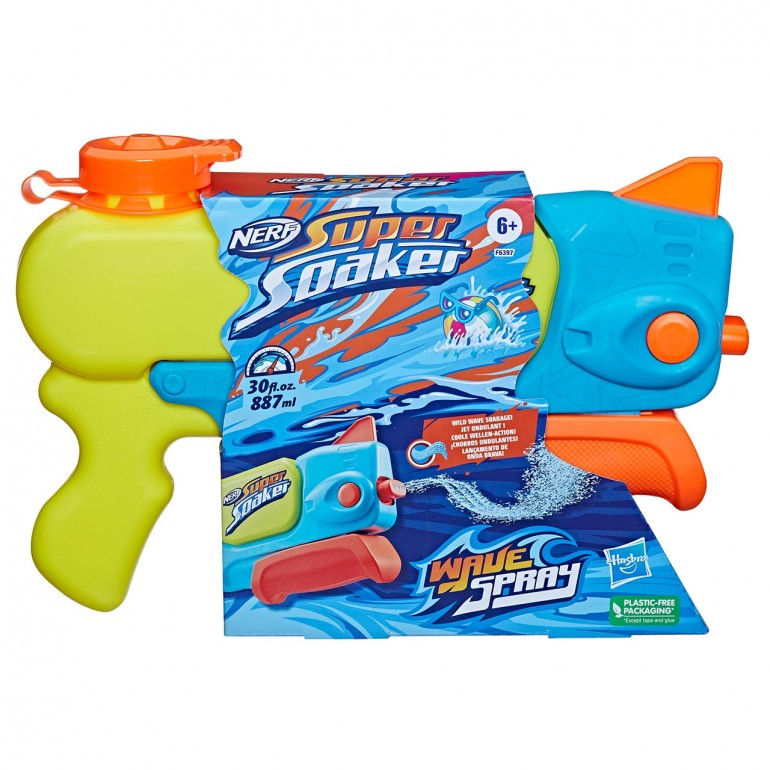 HASBRO NERF SUPER SOAKER WAVE SPRAY WATER BLASTER