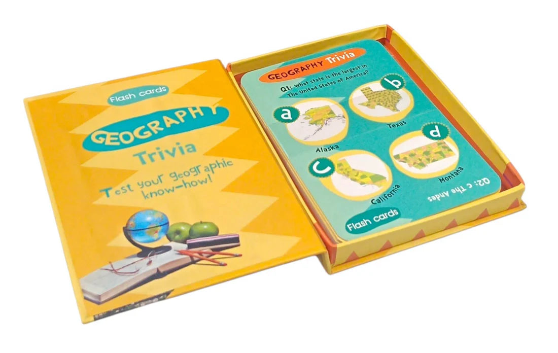 Flash Card Gift Set - Geography