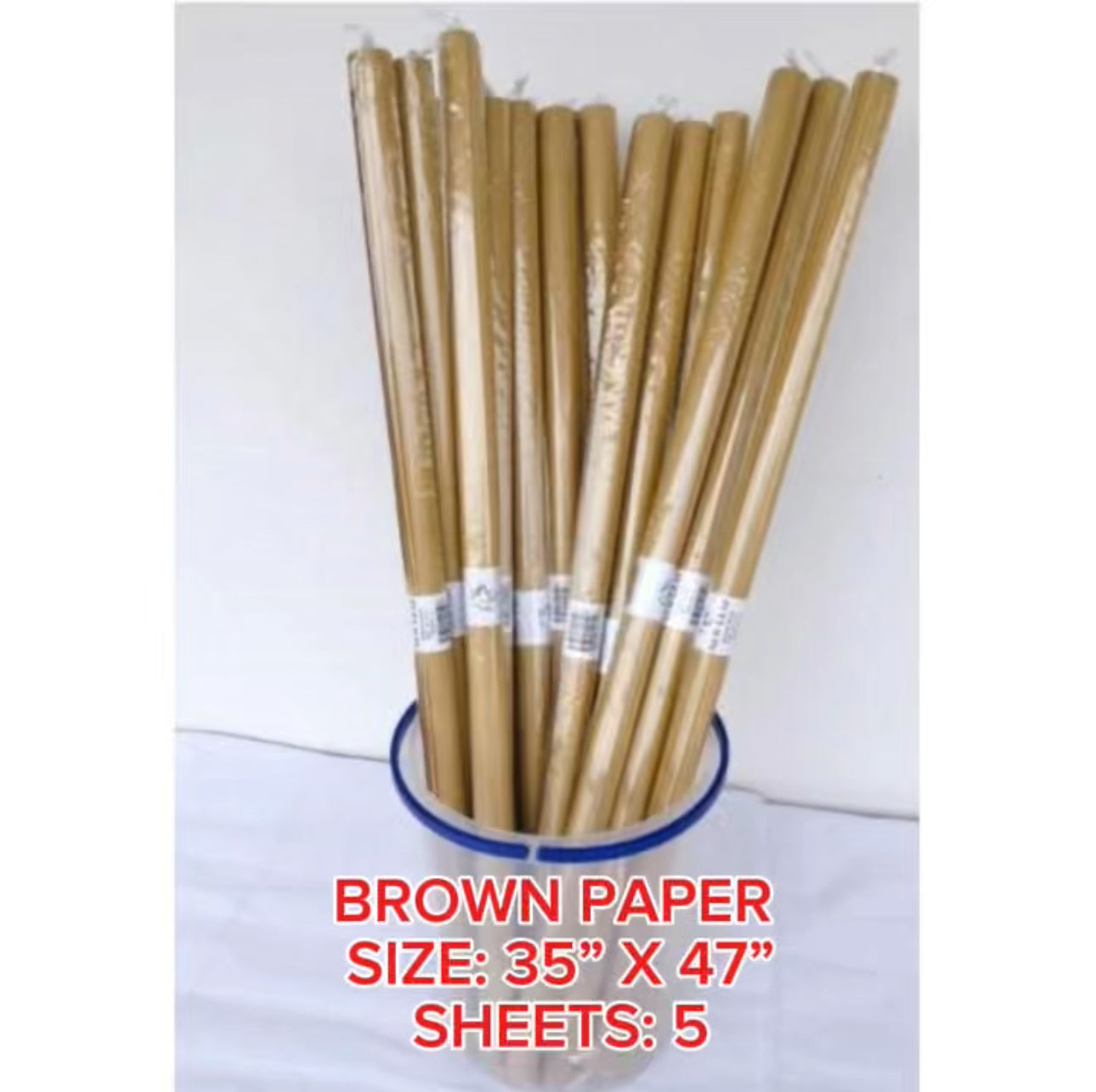 BROWN PAPER (35"X47") 5'S