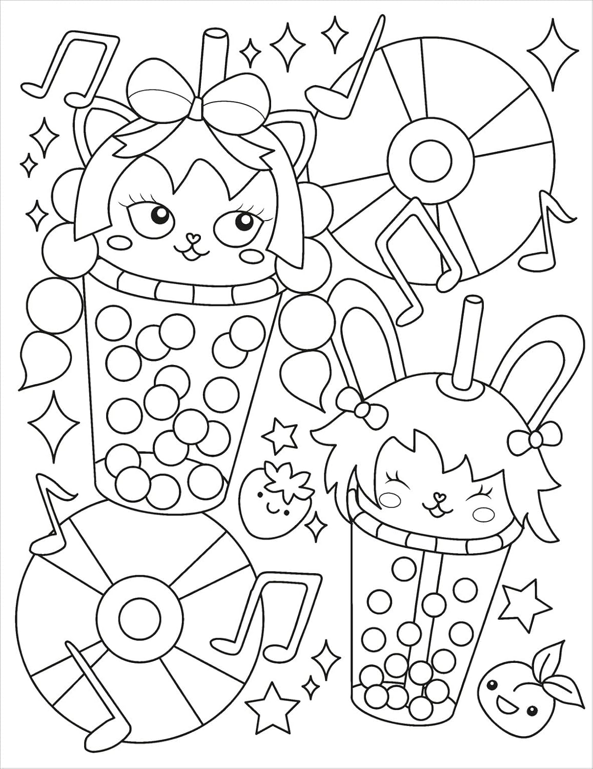 Cutie Colouring: Kpop (Paperback)