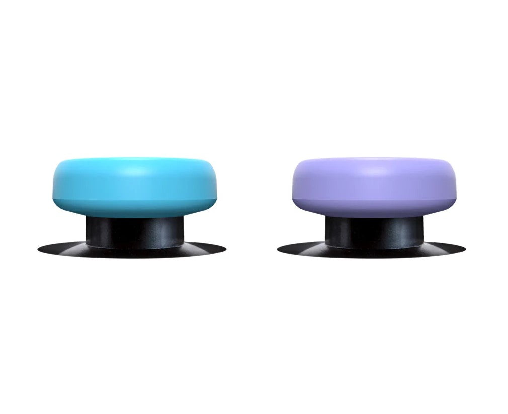 KontrolFreek No-Slip Thumb Grips 8-Pack Lavender/Aqua/White/Black