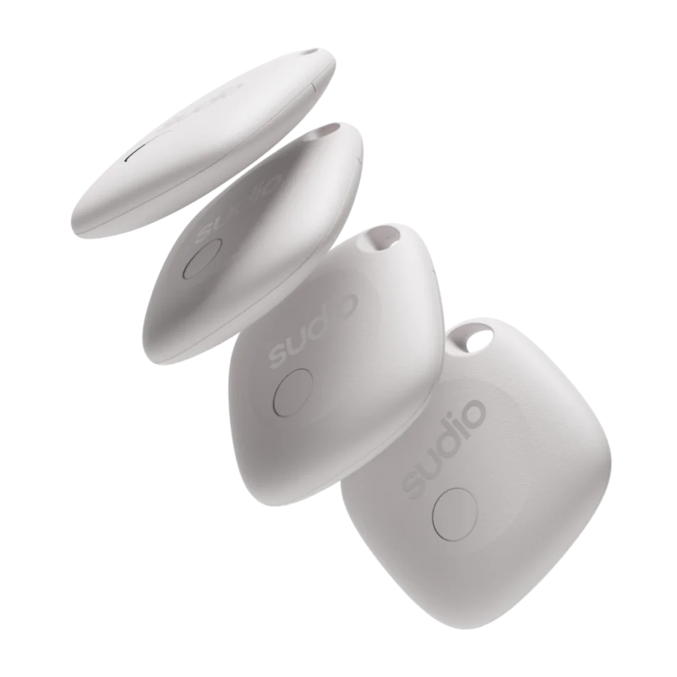 Sudio O1 Tracking Tag (4 pack) - White