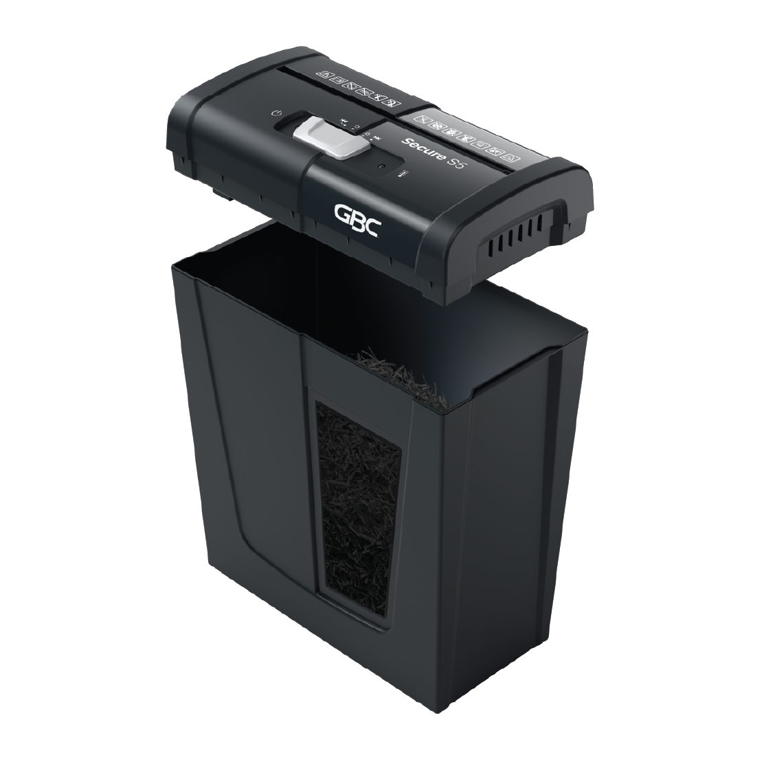 GBC Secure S5 Strip Cut P-2 Paper Shredder