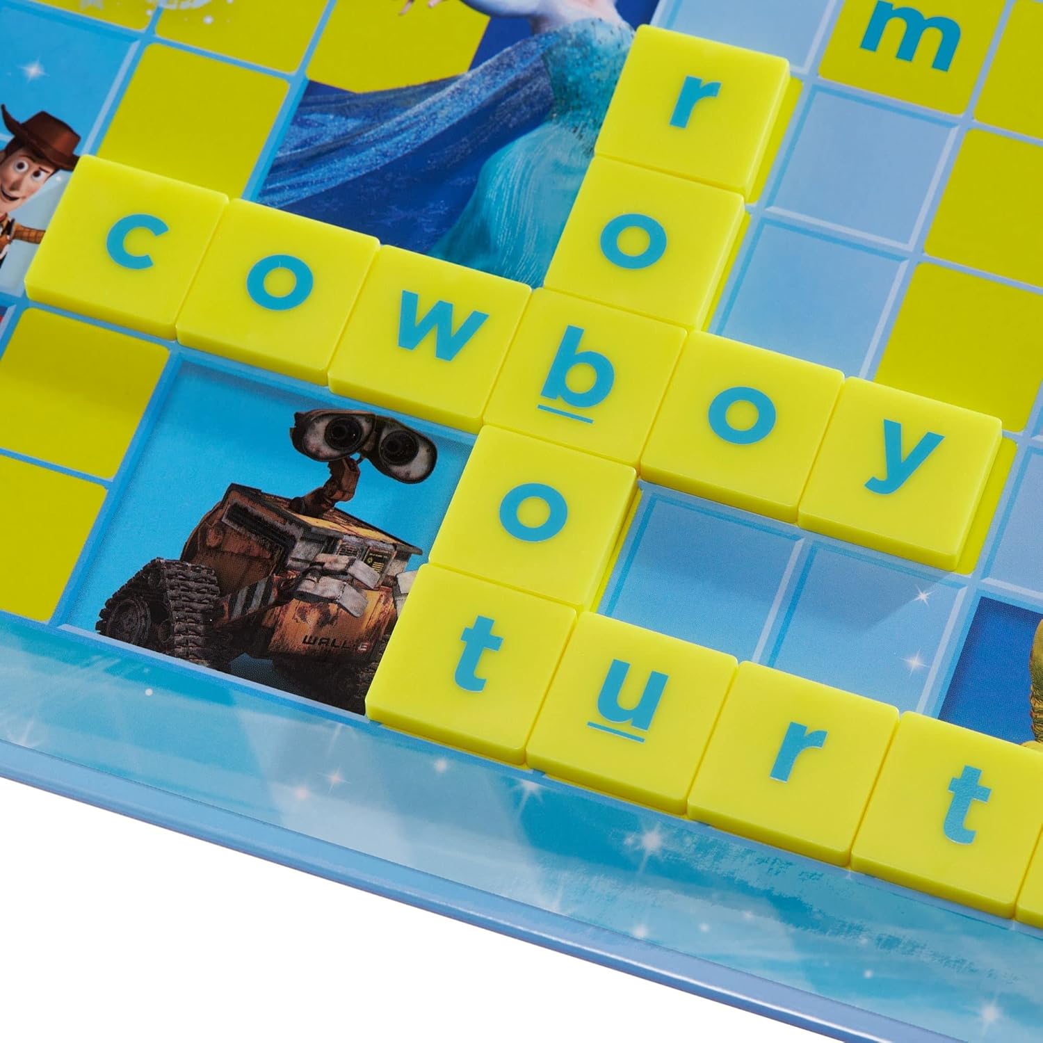 MATTEL SCRABBLE JUNIOR DISNEY BOARD GAME