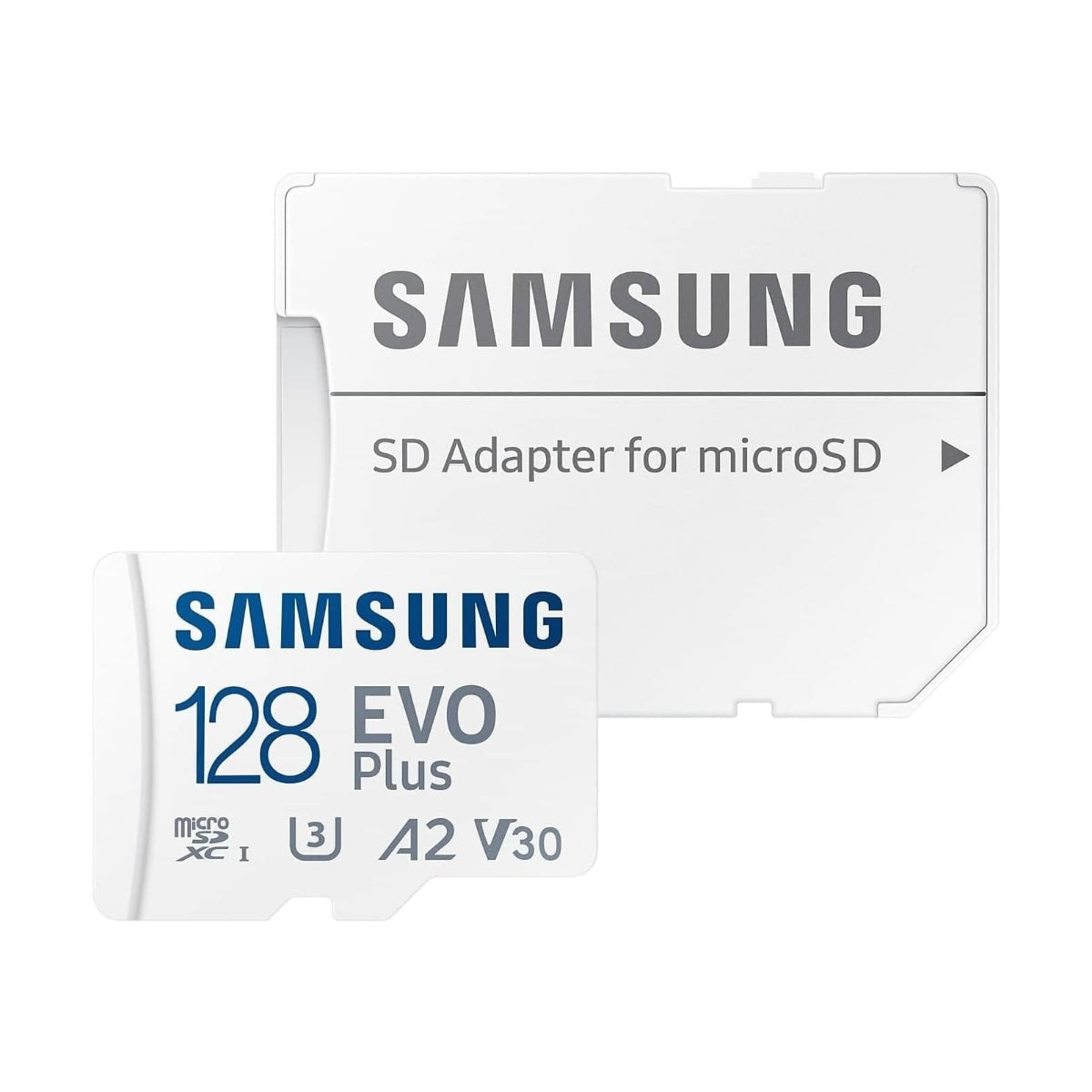 SAMSUNG MB-MC128KA/APC EVO Plus MicroSD with Adapter 2021, 128GB