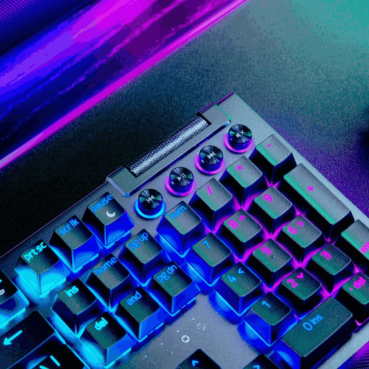 Razer BlackWidow V4 Pro Mechanical Gaming Keyboard (Yellow Switch)