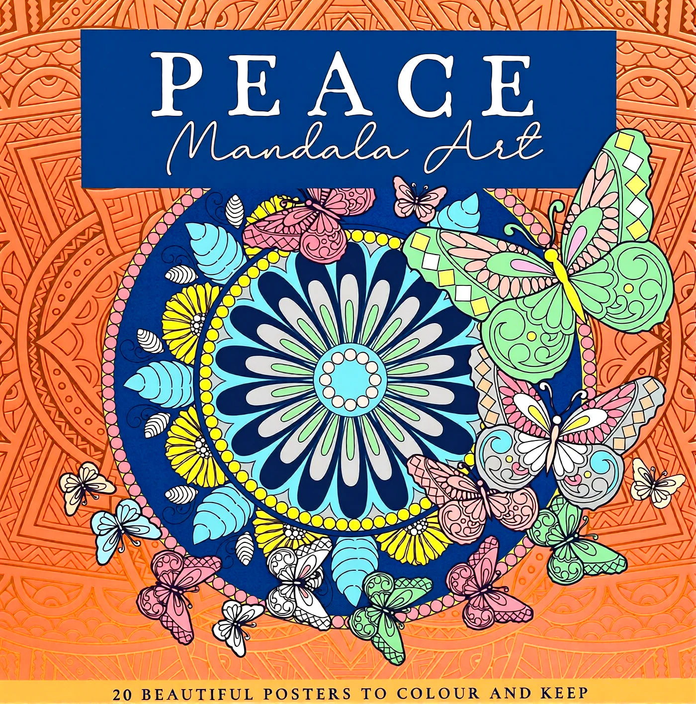 Go-mandala Art: Peace Colouring (Paperback)